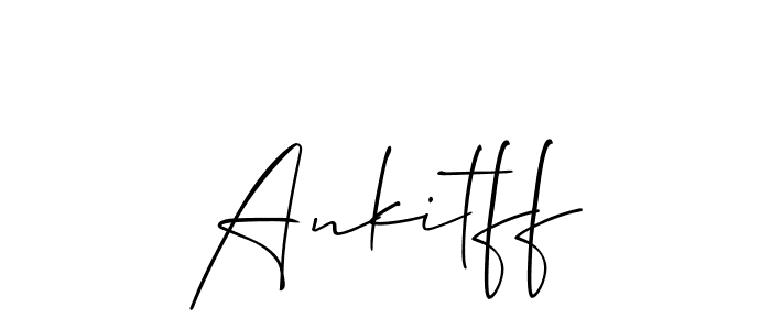 Best and Professional Signature Style for Ankitff. Allison_Script Best Signature Style Collection. Ankitff signature style 2 images and pictures png