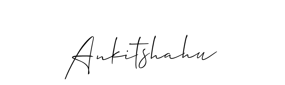 Make a beautiful signature design for name Ankitshahu. Use this online signature maker to create a handwritten signature for free. Ankitshahu signature style 2 images and pictures png