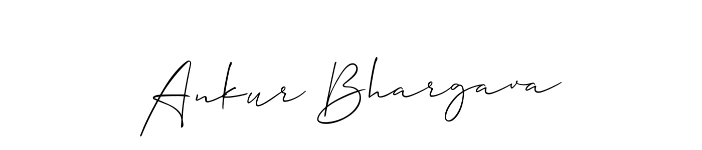 How to Draw Ankur Bhargava signature style? Allison_Script is a latest design signature styles for name Ankur Bhargava. Ankur Bhargava signature style 2 images and pictures png