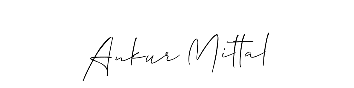 Design your own signature with our free online signature maker. With this signature software, you can create a handwritten (Allison_Script) signature for name Ankur Mittal. Ankur Mittal signature style 2 images and pictures png
