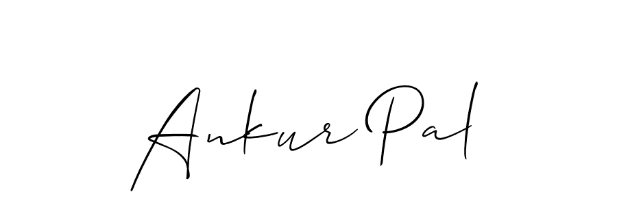 How to make Ankur Pal signature? Allison_Script is a professional autograph style. Create handwritten signature for Ankur Pal name. Ankur Pal signature style 2 images and pictures png