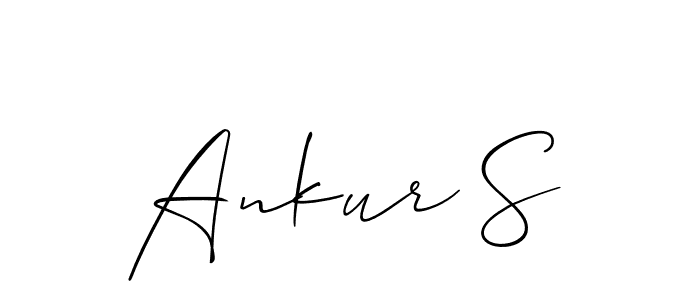 Once you've used our free online signature maker to create your best signature Allison_Script style, it's time to enjoy all of the benefits that Ankur S name signing documents. Ankur S signature style 2 images and pictures png