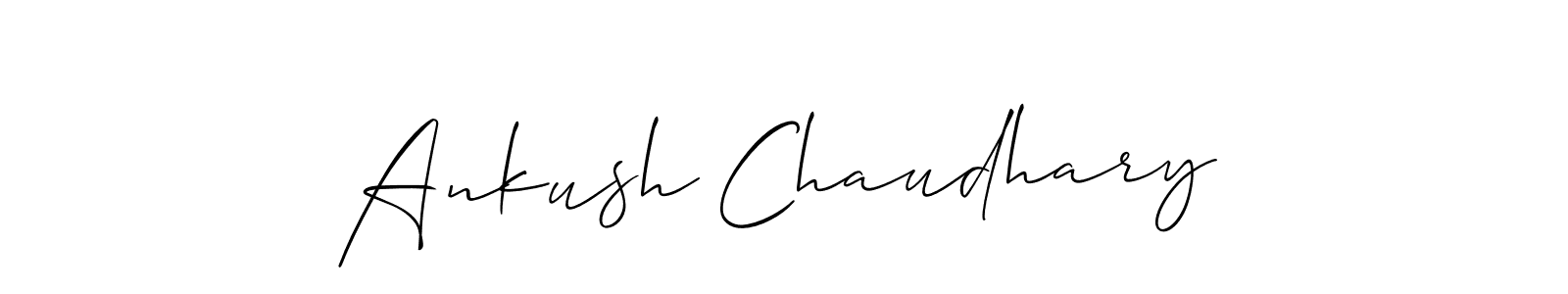 Best and Professional Signature Style for Ankush Chaudhary. Allison_Script Best Signature Style Collection. Ankush Chaudhary signature style 2 images and pictures png