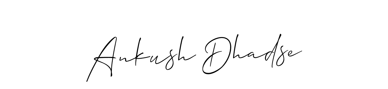 Make a beautiful signature design for name Ankush Dhadse. Use this online signature maker to create a handwritten signature for free. Ankush Dhadse signature style 2 images and pictures png
