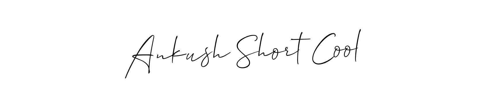Use a signature maker to create a handwritten signature online. With this signature software, you can design (Allison_Script) your own signature for name Ankush Short Cool. Ankush Short Cool signature style 2 images and pictures png