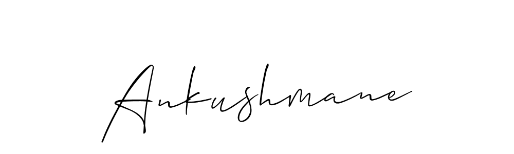 Once you've used our free online signature maker to create your best signature Allison_Script style, it's time to enjoy all of the benefits that Ankushmane name signing documents. Ankushmane signature style 2 images and pictures png