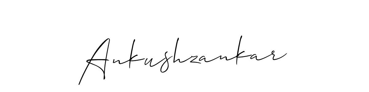 Also You can easily find your signature by using the search form. We will create Ankushzankar name handwritten signature images for you free of cost using Allison_Script sign style. Ankushzankar signature style 2 images and pictures png