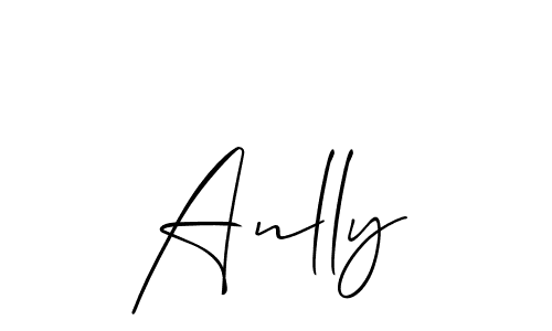 Here are the top 10 professional signature styles for the name Anlly. These are the best autograph styles you can use for your name. Anlly signature style 2 images and pictures png