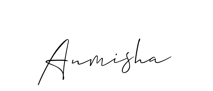 Once you've used our free online signature maker to create your best signature Allison_Script style, it's time to enjoy all of the benefits that Anmisha name signing documents. Anmisha signature style 2 images and pictures png