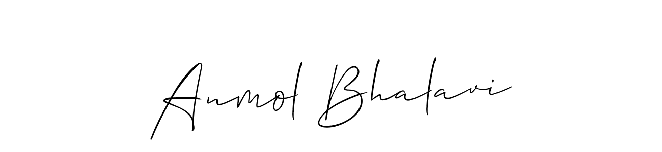 Best and Professional Signature Style for Anmol Bhalavi. Allison_Script Best Signature Style Collection. Anmol Bhalavi signature style 2 images and pictures png