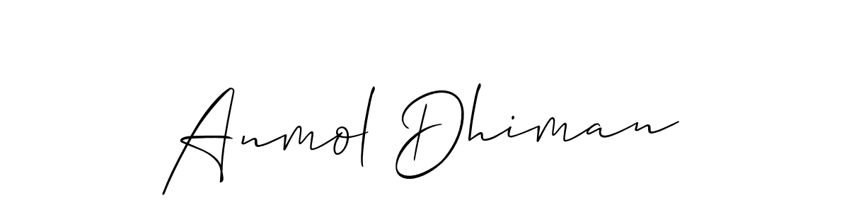 Here are the top 10 professional signature styles for the name Anmol Dhiman. These are the best autograph styles you can use for your name. Anmol Dhiman signature style 2 images and pictures png