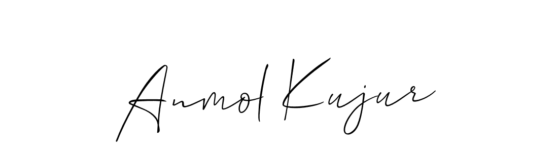 You should practise on your own different ways (Allison_Script) to write your name (Anmol Kujur) in signature. don't let someone else do it for you. Anmol Kujur signature style 2 images and pictures png