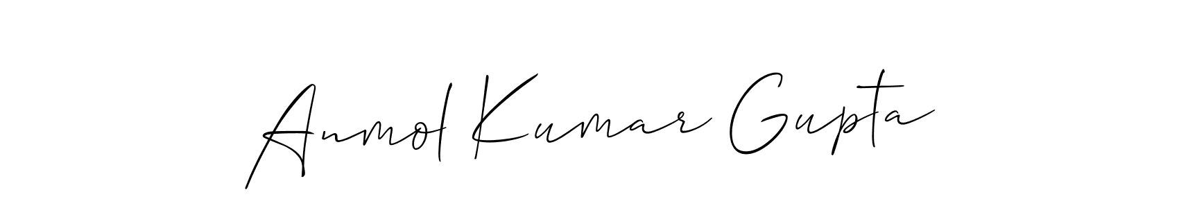 You can use this online signature creator to create a handwritten signature for the name Anmol Kumar Gupta. This is the best online autograph maker. Anmol Kumar Gupta signature style 2 images and pictures png