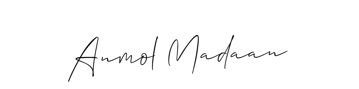 How to Draw Anmol Madaan signature style? Allison_Script is a latest design signature styles for name Anmol Madaan. Anmol Madaan signature style 2 images and pictures png