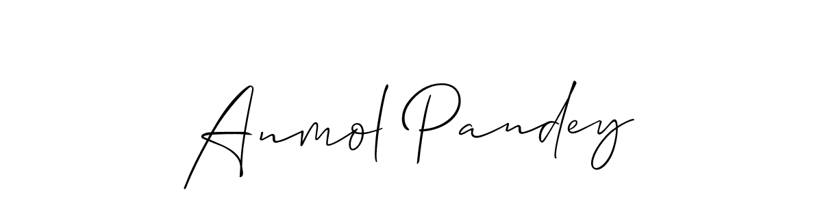 This is the best signature style for the Anmol Pandey name. Also you like these signature font (Allison_Script). Mix name signature. Anmol Pandey signature style 2 images and pictures png