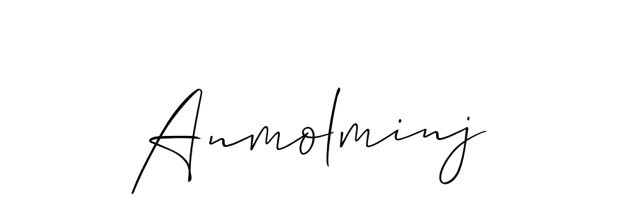 Also You can easily find your signature by using the search form. We will create Anmolminj name handwritten signature images for you free of cost using Allison_Script sign style. Anmolminj signature style 2 images and pictures png