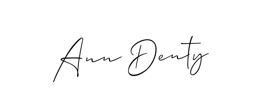 if you are searching for the best signature style for your name Ann Denty. so please give up your signature search. here we have designed multiple signature styles  using Allison_Script. Ann Denty signature style 2 images and pictures png