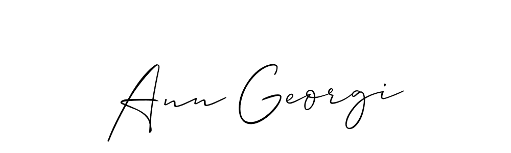 It looks lik you need a new signature style for name Ann Georgi. Design unique handwritten (Allison_Script) signature with our free signature maker in just a few clicks. Ann Georgi signature style 2 images and pictures png
