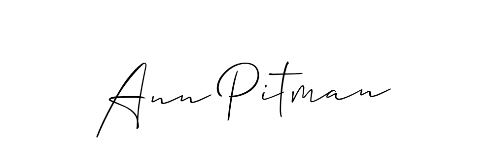 You can use this online signature creator to create a handwritten signature for the name Ann Pitman. This is the best online autograph maker. Ann Pitman signature style 2 images and pictures png