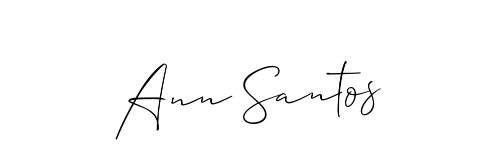 See photos of Ann Santos official signature by Spectra . Check more albums & portfolios. Read reviews & check more about Allison_Script font. Ann Santos signature style 2 images and pictures png