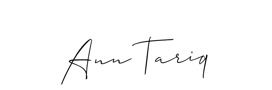 Similarly Allison_Script is the best handwritten signature design. Signature creator online .You can use it as an online autograph creator for name Ann Tariq. Ann Tariq signature style 2 images and pictures png