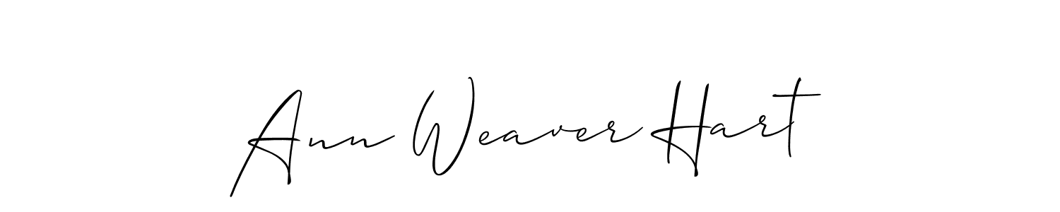 Here are the top 10 professional signature styles for the name Ann Weaver Hart. These are the best autograph styles you can use for your name. Ann Weaver Hart signature style 2 images and pictures png