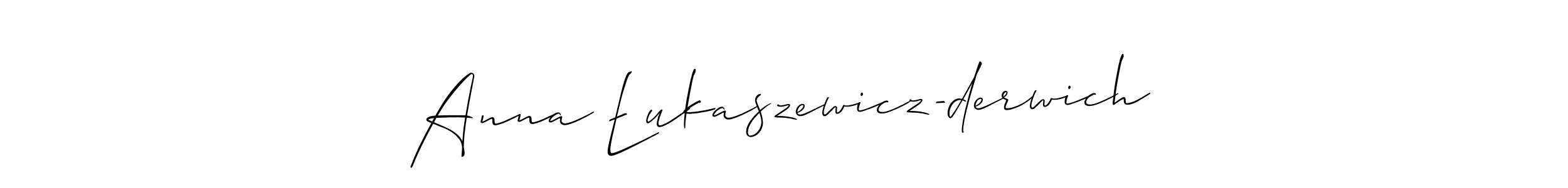 Here are the top 10 professional signature styles for the name Anna Łukaszewicz-derwich. These are the best autograph styles you can use for your name. Anna Łukaszewicz-derwich signature style 2 images and pictures png