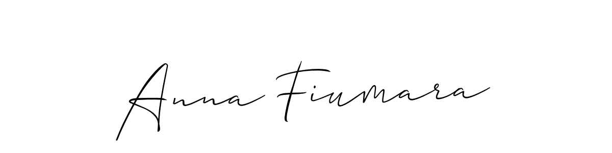 Also You can easily find your signature by using the search form. We will create Anna Fiumara name handwritten signature images for you free of cost using Allison_Script sign style. Anna Fiumara signature style 2 images and pictures png