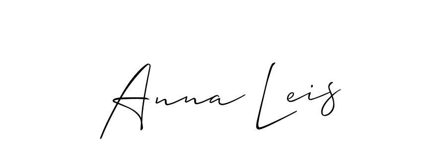 You can use this online signature creator to create a handwritten signature for the name Anna Leis. This is the best online autograph maker. Anna Leis signature style 2 images and pictures png