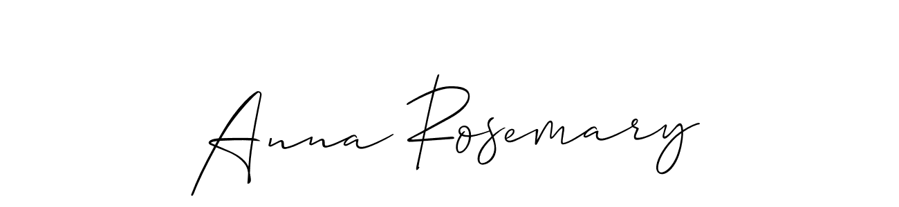 Also we have Anna Rosemary name is the best signature style. Create professional handwritten signature collection using Allison_Script autograph style. Anna Rosemary signature style 2 images and pictures png