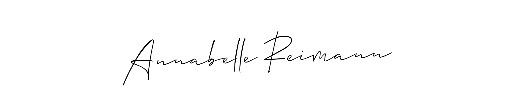 Once you've used our free online signature maker to create your best signature Allison_Script style, it's time to enjoy all of the benefits that Annabelle Reimann name signing documents. Annabelle Reimann signature style 2 images and pictures png