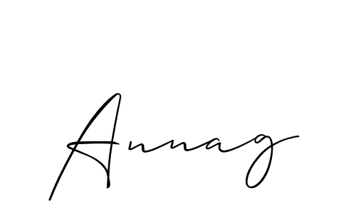 Once you've used our free online signature maker to create your best signature Allison_Script style, it's time to enjoy all of the benefits that Annag name signing documents. Annag signature style 2 images and pictures png