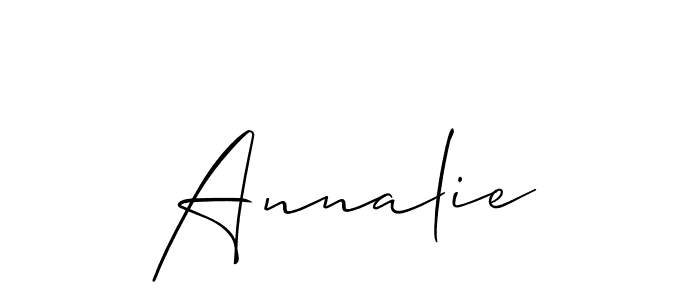 How to Draw Annalie signature style? Allison_Script is a latest design signature styles for name Annalie. Annalie signature style 2 images and pictures png