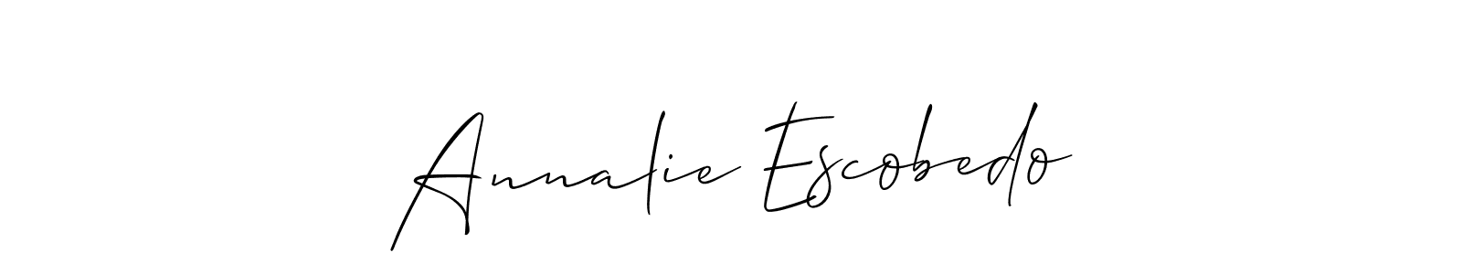 Here are the top 10 professional signature styles for the name Annalie Escobedo. These are the best autograph styles you can use for your name. Annalie Escobedo signature style 2 images and pictures png