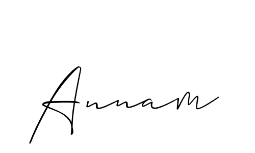 Make a short Annam signature style. Manage your documents anywhere anytime using Allison_Script. Create and add eSignatures, submit forms, share and send files easily. Annam signature style 2 images and pictures png