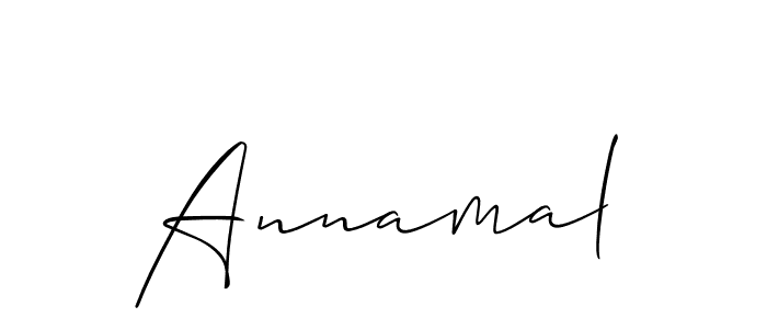 How to Draw Annamal signature style? Allison_Script is a latest design signature styles for name Annamal. Annamal signature style 2 images and pictures png