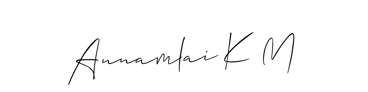 Check out images of Autograph of Annamlai K M name. Actor Annamlai K M Signature Style. Allison_Script is a professional sign style online. Annamlai K M signature style 2 images and pictures png