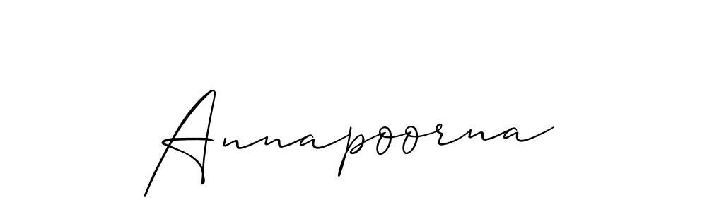 You should practise on your own different ways (Allison_Script) to write your name (Annapoorna) in signature. don't let someone else do it for you. Annapoorna signature style 2 images and pictures png