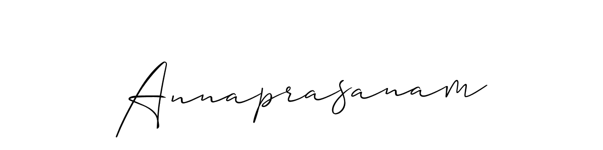 The best way (Allison_Script) to make a short signature is to pick only two or three words in your name. The name Annaprasanam include a total of six letters. For converting this name. Annaprasanam signature style 2 images and pictures png