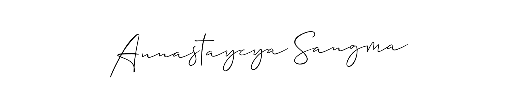 Here are the top 10 professional signature styles for the name Annastaycya Sangma. These are the best autograph styles you can use for your name. Annastaycya Sangma signature style 2 images and pictures png