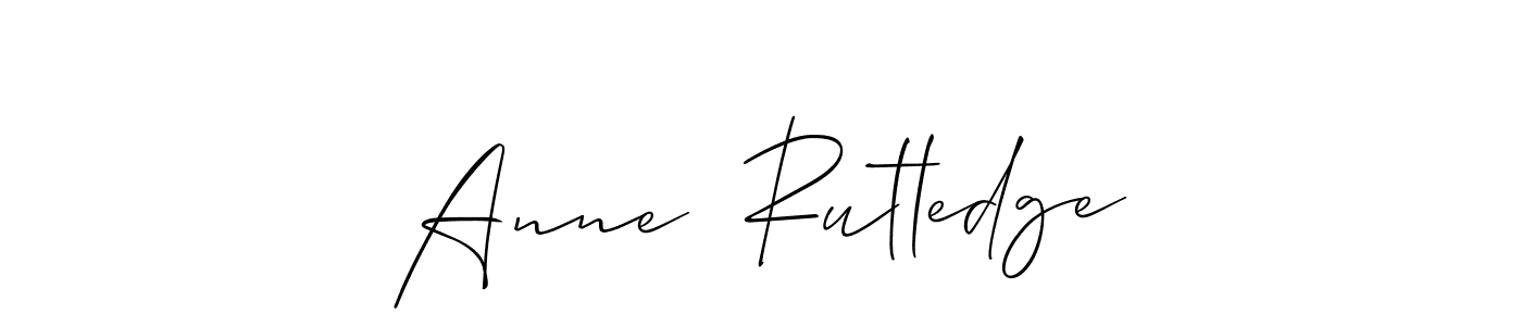 This is the best signature style for the Anne  Rutledge name. Also you like these signature font (Allison_Script). Mix name signature. Anne  Rutledge signature style 2 images and pictures png