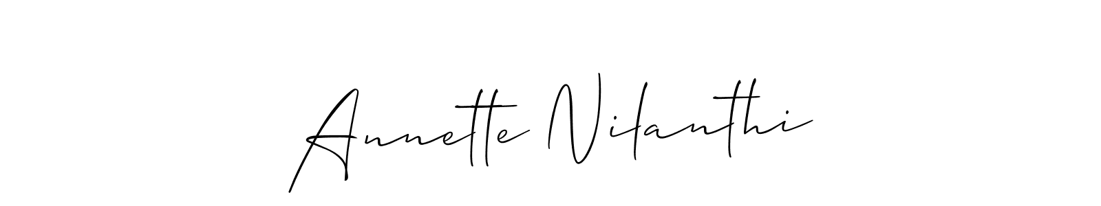 Once you've used our free online signature maker to create your best signature Allison_Script style, it's time to enjoy all of the benefits that Annette Nilanthi name signing documents. Annette Nilanthi signature style 2 images and pictures png