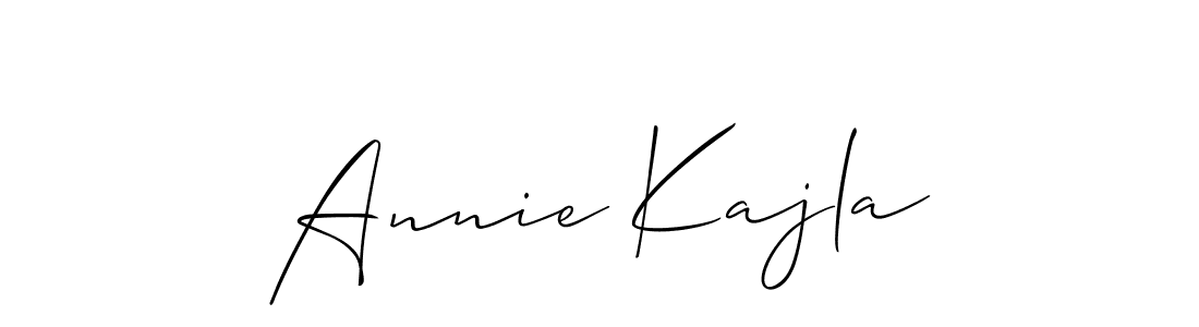 Check out images of Autograph of Annie Kajla name. Actor Annie Kajla Signature Style. Allison_Script is a professional sign style online. Annie Kajla signature style 2 images and pictures png