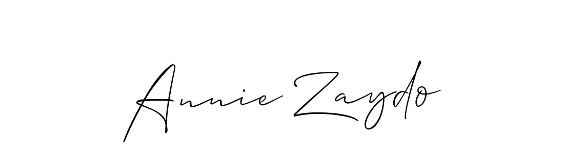 How to Draw Annie Zaydo signature style? Allison_Script is a latest design signature styles for name Annie Zaydo. Annie Zaydo signature style 2 images and pictures png