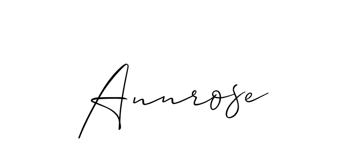 Similarly Allison_Script is the best handwritten signature design. Signature creator online .You can use it as an online autograph creator for name Annrose. Annrose signature style 2 images and pictures png