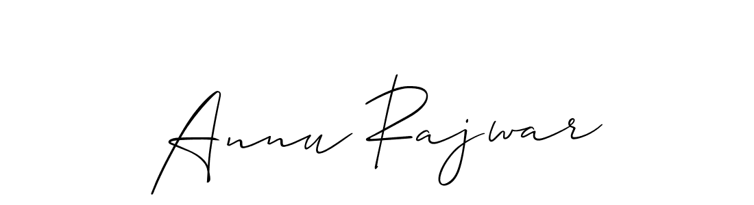 Once you've used our free online signature maker to create your best signature Allison_Script style, it's time to enjoy all of the benefits that Annu Rajwar name signing documents. Annu Rajwar signature style 2 images and pictures png