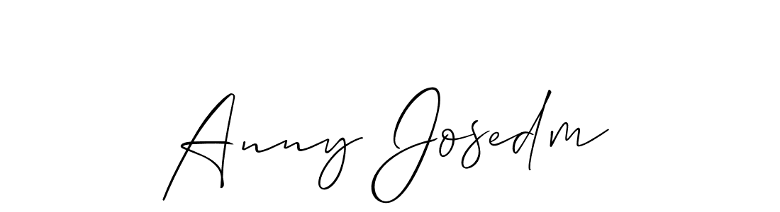 Similarly Allison_Script is the best handwritten signature design. Signature creator online .You can use it as an online autograph creator for name Anny Josedm. Anny Josedm signature style 2 images and pictures png