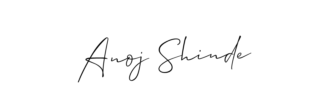 Make a beautiful signature design for name Anoj Shinde. Use this online signature maker to create a handwritten signature for free. Anoj Shinde signature style 2 images and pictures png