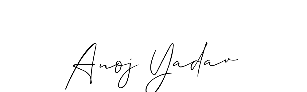 Here are the top 10 professional signature styles for the name Anoj Yadav. These are the best autograph styles you can use for your name. Anoj Yadav signature style 2 images and pictures png