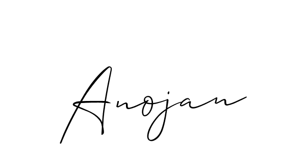 Once you've used our free online signature maker to create your best signature Allison_Script style, it's time to enjoy all of the benefits that Anojan name signing documents. Anojan signature style 2 images and pictures png